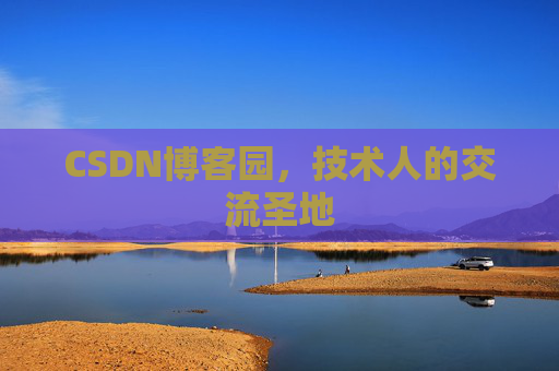CSDN博客园，技术人的交流圣地